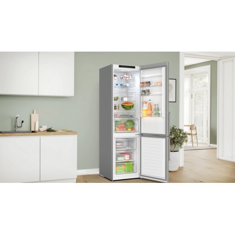 BOSCH KGN39VIDT Ελεύθερος ψυγειοκαταψύκτης 203 x 60 cm Brushed steel anti-fingerprint, Total No Frost BOSCH KGN39VIDT Ελεύθερος ψυγειοκαταψύκτης 203 x 60 cm Brushed steel anti-fingerprint, Total No Frost